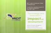 Technology and innovation´s impact on development