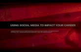 Using Social Media to Impact your Career