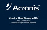Acronis: A Look at Cloud Storage in 2014