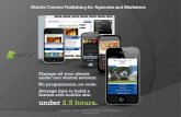 Mobile CMS for agencies and enterprises