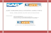 SAP Financials Real Time Issues and Tips