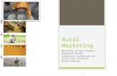 Marketing agriculture produce