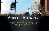 Short's Brewery Digital Marketing Campaign