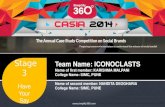 Casia 2014 stage 3- Team Iconoclasts