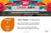 Casia 2014 stage 3 case study answer