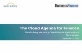 Cloud Agenda for Finance