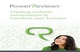 PowerReviews Company Overview