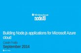 Building Node.js applications for Microsoft Azure cloud