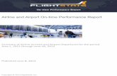 Flightstats June 2013 Airline and Airport On-time Performance Report.