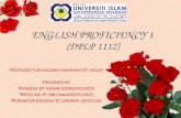 ENGLISH PROFICIENCY 1(PRONOUNS)