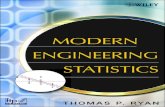 Modern engineering statistics