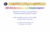 HDF-EOS Data Extractor & Metadata Updater