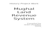 History Sem. 2 Project - Mughal Land Revenue System