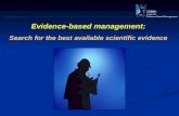 EBMgt Course Module 6: Searching for Scientific Evidence