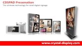 Crystal Displays CDSPOS Retail Display overview