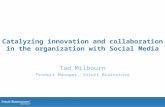 Intuit: Catalyzing innovation and collaboration in the organization with Social Media