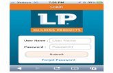 LP Products Mobile Web Comparison Tool