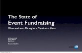 The State of Event Fundraising