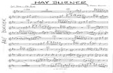 HAY BURNER Nestico Arrange Jazz Big Band - (part score) Hayburner (Nestico)