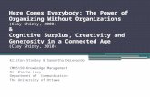 Here Comes Everybody & Cognitive Surplus Review