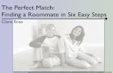 The Perfect Match: Finding a Roommate in Six Easy Steps