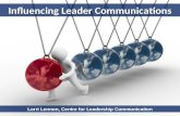 Influencing Leadership Communication