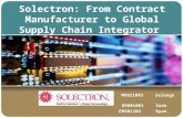 (C10) Solectron From Contract Manufacturer to Global Supply Chain Integrator2009