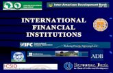 ppt on international financial institutions