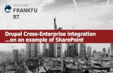 Drupal cross enterprise integration on an example of Sharepoint