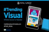 Trending Visual Where Social Media is Headed by Matt Siltala
