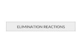 Comlete elimination reactions