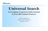 Universal Search webinar