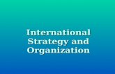 International Strategy And Organization