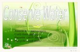 Muet-Conserve water