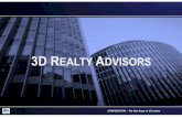 3 D Realty Advisors   Marketing Package