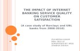 THE IMPACT OF INTERNET BANKING SERVICE QUALITY ON customer satisfaction
