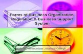 Common Forms of business