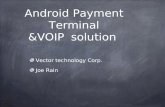 Vt800 android payment terminal