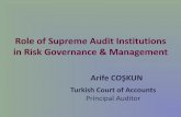 OECD Workshop: Learning from crises and fostering the continuous improvement of risk governance and management - Arife Coşkun