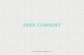 FREE CONSENT