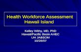 Health Workforce Assessment Hawaii Island