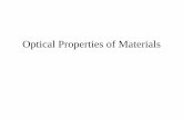 optical properties of materials