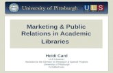 Marketing & Public Relations in Academic Libraries 2009