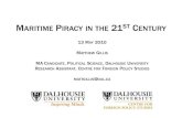 Maritime Piracy in the 21st Century