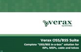 Verax OSS/BSS Suite - product presentation