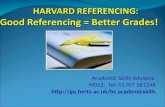 Harvard Referencing 2009