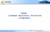 COBOL - Introduction