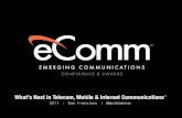 Matt Bramson - Presentation at Emerging Communications Conference & Awards (eComm 2011)