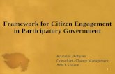 Citizen Engagement Framework