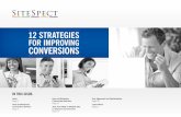 12 strategies for improving conversions